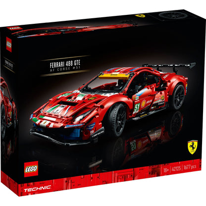 LEGO® Technic™ Ferrari 488 GTE “AF Corse #51”
